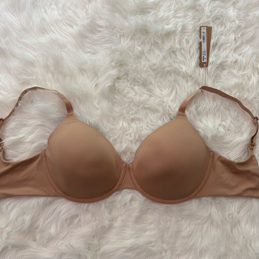 Skims Fits Everybody T-Shirt Bra Clay Size 34DDD